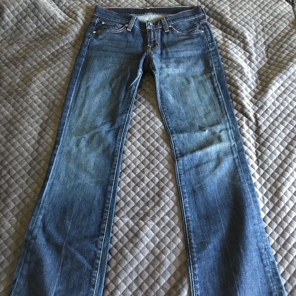Straight leg jeans